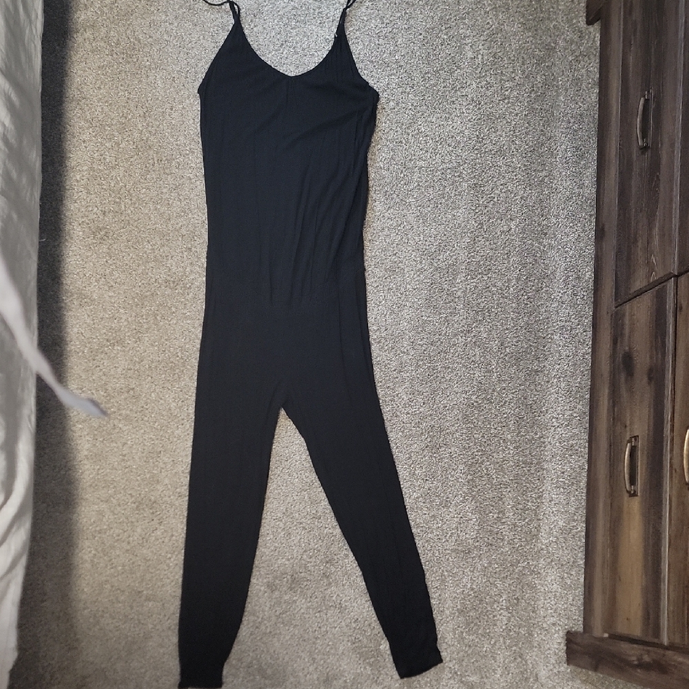 H&M Elegant Black Ankle Jumpsuit